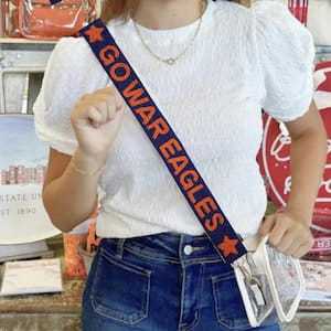 Bandoulières personnalisées brodées de perles pour sacs à main, poignées de remplacement pour sacs bandoulière, accessoires de jour de match, sangles larges - Product Image 2