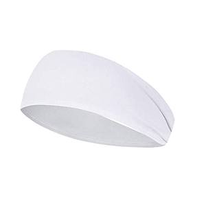 Wholesale Custom Logo Polyester Sport <b>Headband</b> <b>Men's</b> Simple Style Colorful Solid Multifunction Stretchy Yoga <b>Running</b> 5cm One - Product Image 5