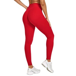 Pantalon de yoga côtelé sans couture taille mi-haute élastique pour femme, tendance, effet push-up, contrôle du ventre, anti-odeur, pour l'entraînement - Product Image 3