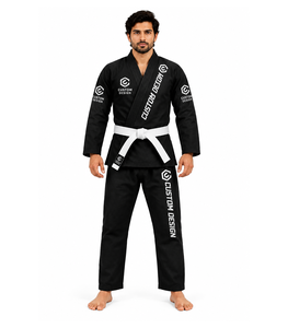 Kimono de Entrenamiento BJJ Unisex, 440 GSM, Tejido de Perlas, Costuras Reforzadas, Antibacteriano, Absorbe la Humedad, OEM, ODM, Logotipo Personalizado - Product Image 2