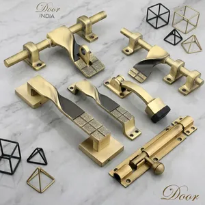 Manija de Puerta Moderna de Metal KELLTON para Mano Derecha con Fácil Instalación para Cocina, Baño, Hotel, Oficina y Hogar - Product Image 5