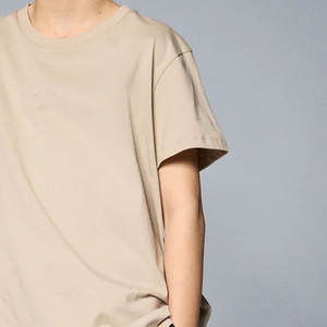 T-shirts à manches courtes col rond pour garçons, avec logo personnalisé imprimé, en coton tricoté de haute qualité, style décontracté pour enfants. - Product Image 5