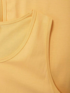 <b>Mens</b> Vintage Style Tank Top Sleeveless Cotton Gym Vest Soft Washed Casual Fitness <b>Singlet</b> Outdoor Training Wear Custom OEM - Product Image 4