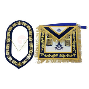 Professional Masonic Regalia Apron And Collar <b>Set</b> Durable Masonic Regalia For Ceremonial Functions And Events - Product Image 4
