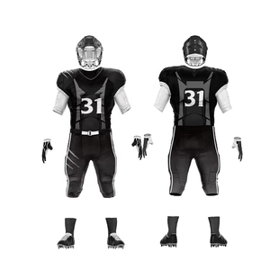 ชุดอเมริกันฟุตบอลคุณภาพดี พร้อมโลโก้พิมพ์แบบซับลิเมชั่น วัสดุที่ดีที่สุด เสื้ออเมริกันฟุตบอล - Product Image 3