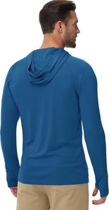 Chemise de pêche pour homme UPF 50 imprimée à manches longues respirante en Spandex/Polyester 180g - Product Image 3