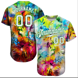 2026 Best Quality Stitched 100% <b>Polyester</b>/Cotton Winter Front Baseball Team Customizable Jersey Sporty Outdoor - Product Image 1