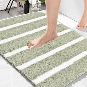 Tapis de bain en microfibre personnalisé FMT, best-seller, taille et design sur mesure, antidérapant, tapis de bain « Get Naked » - Product Image 1