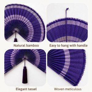 Handmade Bamboo <b>Wall</b> Fan <b>Decor</b> <b>Large</b> Decorative Hanging Fan for Living Room Bedroom Hotel Wedding Event Home Decoration - Product Image 6