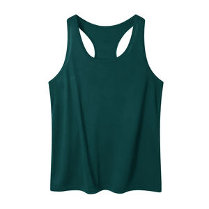 Camiseta sin Mangas para Hombre, Clásica, de Algodón, Corte Regular, Transpirable, Informal, para Gimnasio, Entrenamiento, Uso Diario, Cómoda - Product Image 1