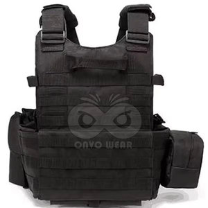 OEM Service <b>Wholesale</b> Tactical Vest Lightweight Sublimation Tactical Vest Solid Color Tactical Vest - Product Image 4