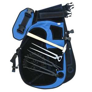 Kit de delantal de seguridad para herrador, extractor de pezuñas para dar forma a la pezuña, clavillero de cocodrilo, martillo de clavos pesado, herramienta para quitar clavos de pezuñas, suelta clavos - Product Image 1