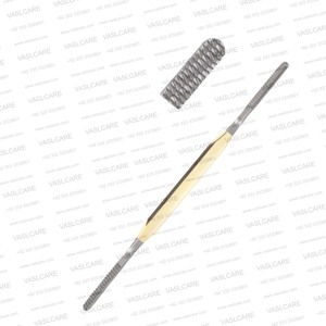 Râpe à rhinoplastie double extrémité en carbure de tungstène McCollough Twist Fomon 8-1/2" (21,5 cm) – Instruments de chirurgie plastique ORL - Product Image 4