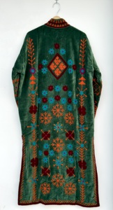 Handmade Embroidered Suzani <b>Velvet</b> <b>Jacket</b> <b>Women</b> Boho Floral Uzbek Unisex Plus Size Autumn/Winter Eco-Friendly - Product Image 4