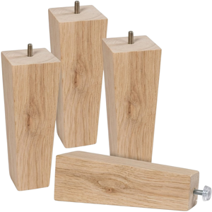 Patas de Soporte para Muebles de Madera Dura de Primera Calidad, Elegantes Patas de Sofá de Madera Maciza para Muebles Residenciales y Comerciales de Lujo - Product Image 1