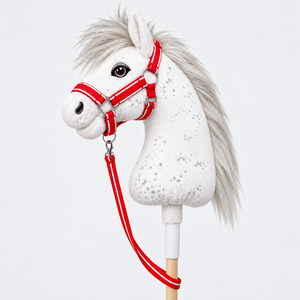 Harnais de cheval d'appoint durable, conçu avec un tissu lisse, une coupe robuste et des détails ludiques pour une utilisation imaginative ou un plaisir quotidien. - Product Image 1