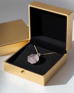 Rose Quartz Pendant Necklace Natural <b>Pink</b> Crystal Gemstone Handmade Silver Jewelry <b>Healing</b> Stone Boho Women Gift - Product Image 5