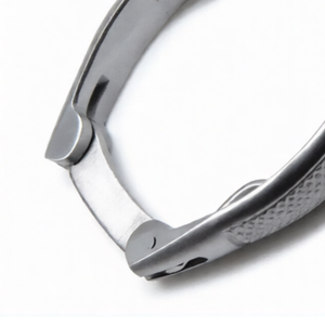 <b>Toe</b> Nail Cutter 5.5 Inch Moon Shaped Stainless Steel Nail Clipper with Back Lock Professional Pedicure Nail Trimmer Tool - Product Image 4