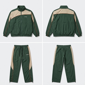 Men's Cropped Windbreaker Tracksuit Set Custom <b>Maternity</b> Waterproof Solid Printed Shorts <b>Jacket</b> <b>Winter</b> - Product Image 3