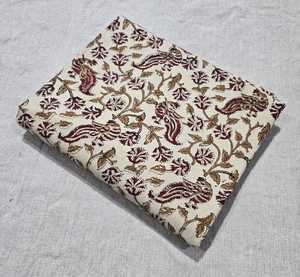Tela estampada a mano de Jaipur, tela de algodón estampada a mano para vestidos, proveedor mayorista, proveedor de pedidos al por mayor, directo de fábrica - Product Image 3