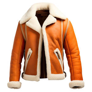 <b>Men</b> Soft Premium Leather <b>Jacket</b> Full Zip Casual Comfortable Durable Regular Fit Classic Winter Breathable Outerwear - Product Image 5