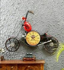 Metal Small Bike for Office Table Home Decor Vintage Iron Vehicle Model Toy Gifts - Product Image 2