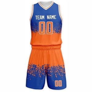 Uniforme de Baloncesto para Hombre, Diseño Moderno, Transpirable, Talla Grande, Sin Mangas, Cuello en V, Suave, Ropa Deportiva de Verano - Product Image 2