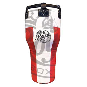 Saco de boxeo de cuero con logotipo personalizado de alta calidad, saco de arena para entrenamiento de boxeo y Taekwondo, hecho con material de PU y PVC - Product Image 5