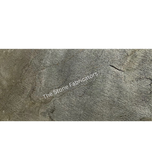 Revêtement mural en quartzite vert D, grande dalle, surface polie, résistance à l'érosion acide, durable, moderne, écologique, pour murs intérieurs TSF - Product Image 1