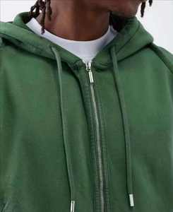 Conjuntos de Sudadera con Capucha y Pantalones Cortos de Felpa para Hombre, Estilo Vintage, Lavado Ácido, Personalizados con Logotipo OEM y ODM - Product Image 2