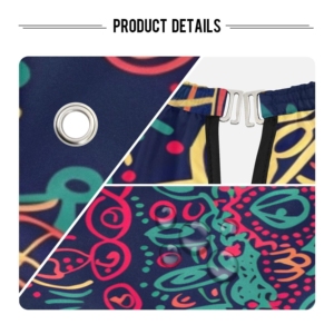 Vente Flash : Cape de Barbier Imperméable de Haute Qualité, Antistatique, Boutons-Pression Ajustables, Logo Personnalisé, Faible MOQ, Imprimé Mandala - Product Image 4