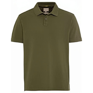 Chemise de golf décontractée à manches courtes Sapeemo Sports 2026, best-seller, avec logo personnalisé, en tricot solide Spandex/Coton 180g, respirante et coupe ajustée - Product Image 1