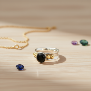 แหวนออนิกซ์สีดำ น้ำหนัก 3.9 กรัม - Product Image 3