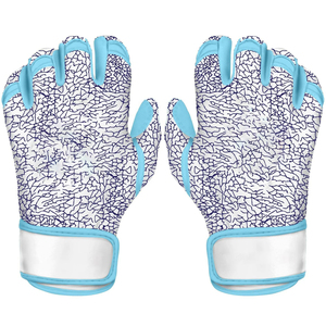 Gants de baseball en cuir pour hommes, entièrement enveloppants, avec logo personnalisé, pour le baseball et le softball, vente en gros - Product Image 6