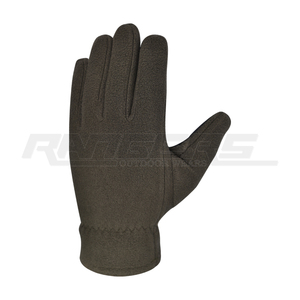 Guantes de Caza de Forro Polar Resistentes, Color Verde Oliva, Resistentes al Viento, Equipo Táctico para Exteriores, para Supervivencia en Clima Frío, Guantes de Invierno - Product Image 2