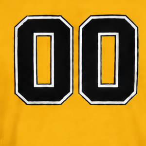 T-shirt ajusté jaune doré pour homme, manches courtes, col rond, imprimé personnalisé, coupe slim, décontracté, en coton, vente en gros, streetwear, sport - Product Image 6