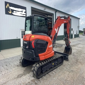 Mini-excavatrice Kubota KX057-5 d'occasion de qualité supérieure, 5 tonnes, 6 tonnes, machine de terrassement, système hydraulique robuste, stock disponible, livraison rapide - Product Image 3