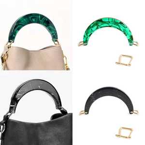 Poignée en résine façonnée à la main, écologique et personnalisable, pour sacs à main, accessoires de maroquinerie et artisanat - Product Image 4