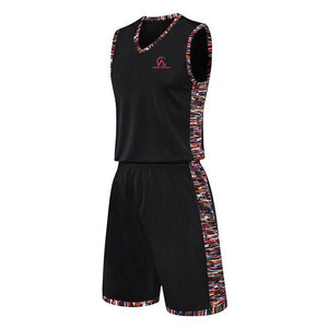 Nouvel ensemble d'uniformes de basketball personnalisés avec logo imprimé, comprenant un maillot et un short, adapté aux jeunes, aux adultes et aux commandes d'équipes - Product Image 1
