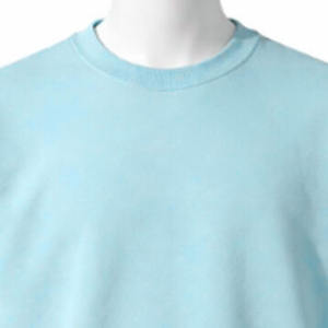 Sweat-shirt personnalisé pour homme, col rond, 100% coton molletonné, coupe ample, couleur unie, épaules tombantes, col et poignets côtelés - Product Image 3