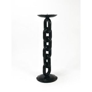 Porte-bougie en fer de luxe, œuvre d'art artisanale haut de gamme pour la décoration d'hôtels et de restaurants et pour un style intérieur sophistiqué - Product Image 6