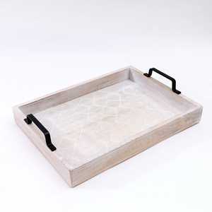 Flatware Rectangle Acacia Wood Serving Tray Wooden Kitchen Accessories Food Decorative Tray Natural Wooden Serving Trays - Product Image 5