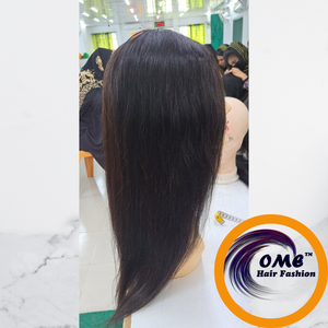 Medium Length Human Hair <b>Wigs</b> 180% Density Average Size Cap Natural <b>Full</b> Density Remy <b>Lace</b> Front <b>Wig</b> - Product Image 2