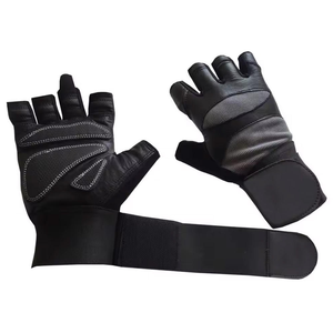 Heavy Duty Gym Weightlifting Gloves <b>Men</b> Women Wrist Support Grip Workout Training Gloves OEM Supplier - Product Image 1
