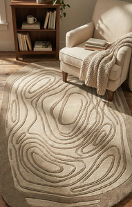 Tapis en laine faits main de luxe en gros pour salon et chambre à coucher – Moquette douce pour l'exportation - Product Image 4