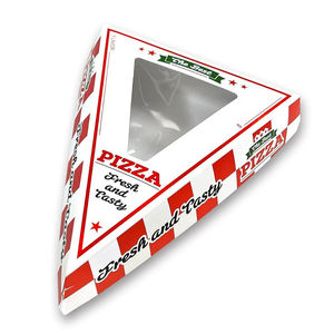 Cajas de Pizza Personalizadas al por Mayor, Plegables, de Papel Kraft Resistente, Corrugado de 2mm, con Laminado Brillante y Logotipo en Relieve - Product Image 4