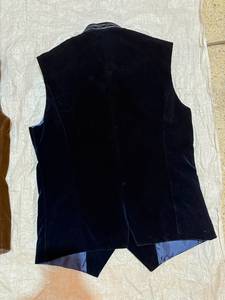 HAPPY HORSE Vintage Traditional Bavarian Men's Reversible Breathable <b>Woolen</b> Stand Autumn Short Button 2026 Oktoberfest Vest - Product Image 2