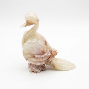 Prensapapeles de Piedra Ónix de Alta Calidad con Forma de Pájaro, Tallado a Mano, Estilo Animal, Decoración Europea para el Hogar, Color Personalizable - Product Image 1