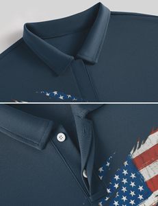 Polos personnalisés avec LOGO pour les événements de tennis, de golf et de polo. Vêtements de travail à col de haute qualité pour hommes et femmes - Product Image 6