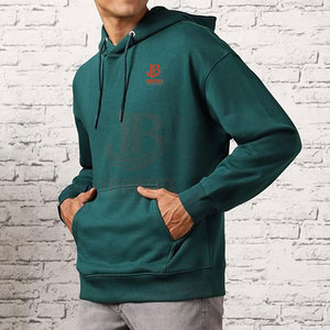Breathable Lightweight Baggy Hoodies For <b>Men</b> Reasonable Price Solid Color <b>Men</b> Hoodies Made In Pakistan - Product Image 3